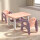 79*49*49CM粉紫一桌二椅（3-8岁