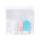 粉色+透白+蓝色/30ml配洗漱袋