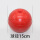 直径15cm加筋穿心球红色(红、白)