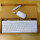 USB白色有线键盘鼠标套装