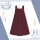 (泡泡兔)酒红卡奶裙+短袖衬衫