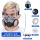硅胶双罐防尘面具+防雾大眼罩+2