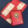 C款熊猫红色单件套礼盒+手提袋
