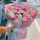 19朵粉康乃馨玫瑰混搭花束