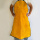 黄色整皮围裙70*100厘米
