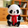 熊猫 (红圣诞围巾)