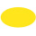 椭圆形10x6cm -黄色50贴