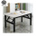 白橡木纹-黑色桌架-120长*40宽*