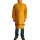 黄色带领长袖105厘米反穿围裙