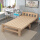 80cm松木环保床+床垫