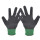 黑绿色发泡手套