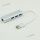 USB 网口+hub3.0银色