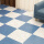美家蓝方块地毯纹【1平米】