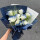 【月光星河】9朵马耳他蓝玫瑰花束