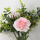 粉色玫瑰花单花束+大号玻璃瓶