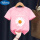 菊花短袖T恤-粉色