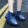 蓝色单鞋