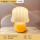 奶油琉璃蘑菇灯-配三色调光