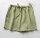 女浅绿绉布短裤