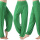 女升级灯笼奥代尔绿色-垂坠感夏天女裤