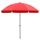 红色3.2米三层伞架双层银胶涂层