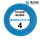 国标BVR4-蓝色100米/盘