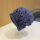 卷边立体花堆堆帽-蓝