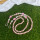 粉色爱心珠链 (长约110cm)