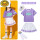 877紫短袖+879白短裙+白彩3