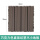 巧克力色直条纹塑木小地板1㎡11