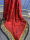 红色豹纹110方巾