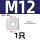 M12*50*2-1只