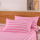 粉红色 枕套一对润宽粉