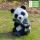 53厘米坐地抱竹子熊猫