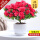 大号红色+花瓣瓷盆28-35cm