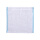 口水巾15厘米加厚(蓝色边) 小、软、加厚