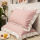浅粉色2只枕套