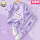 天使兔香芋紫+天使兔K丁香紫