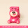 粉色小熊手机支架