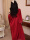 红色睡袍