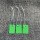 PVC绿色弹力绳2X3吊牌=100套