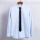 【高质量+送领带】浅蓝色衬衫