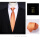 (拉链免打)8cm橘色领带 橘色