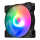 魅影五彩RGB风扇（黑色）X5个