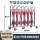 不锈钢伸缩围栏1.1米高*15米长