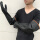 耐酸碱黑色55cm手套(两双装)