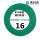 国标BVR16平方-绿色100米