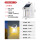 (白框)太阳能防水壁灯1只装(照亮