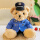 棕色警察小熊