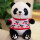 熊猫 樱桃粉毛衣